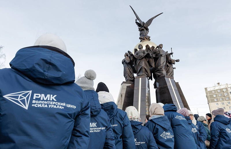 В Челябинске состоялось торжественное открытие скульптурной композиции «Собор Архистратига Михаила».